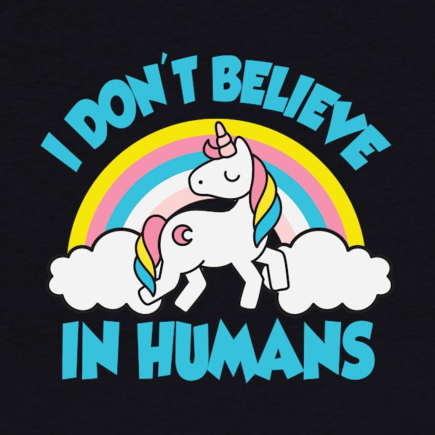 Unicorn: I don't believe in humans by nektarinchen